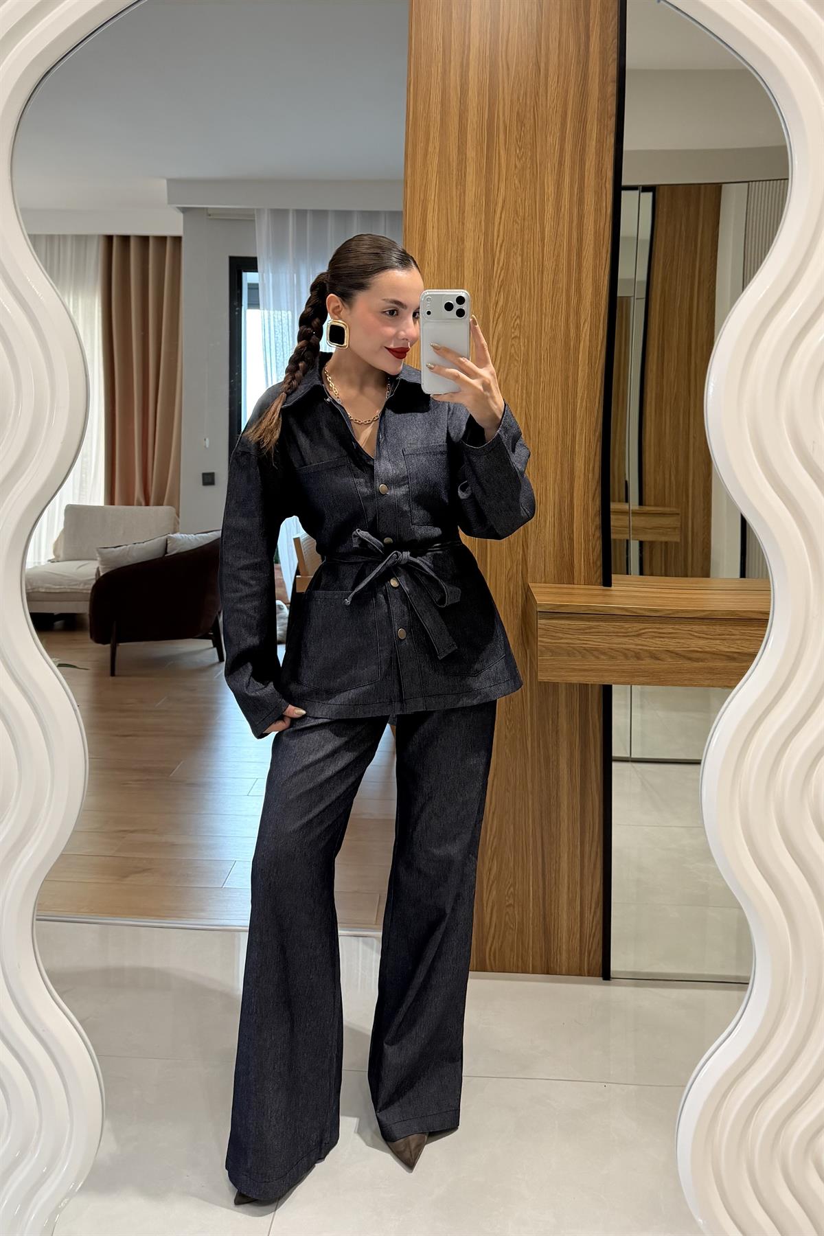 Dover  Denim İkili Takım