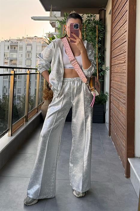 Dulce Silver Kapuşonlu Eşofman Takım