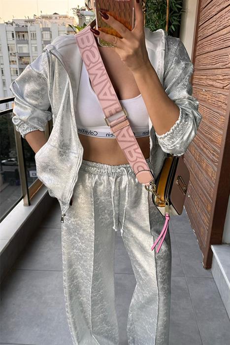 Dulce Silver Kapuşonlu Eşofman Takım