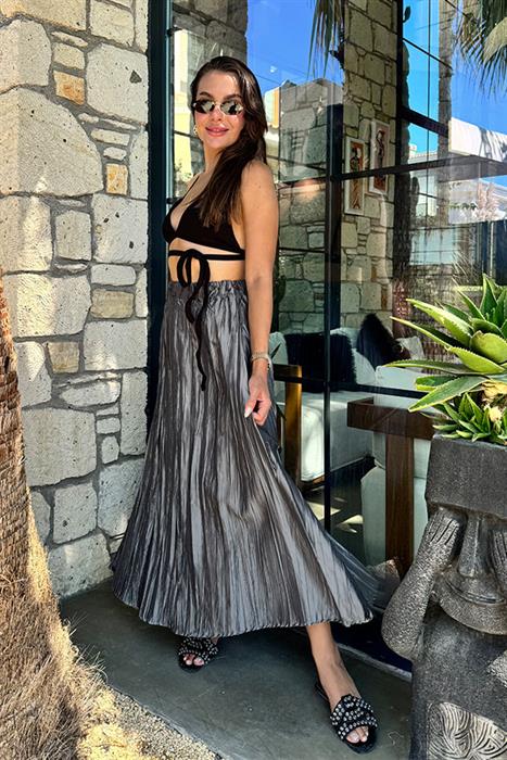 Elain Midi Füme Etek