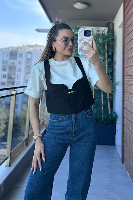 Elina Büstiyerli Tshirt Takım