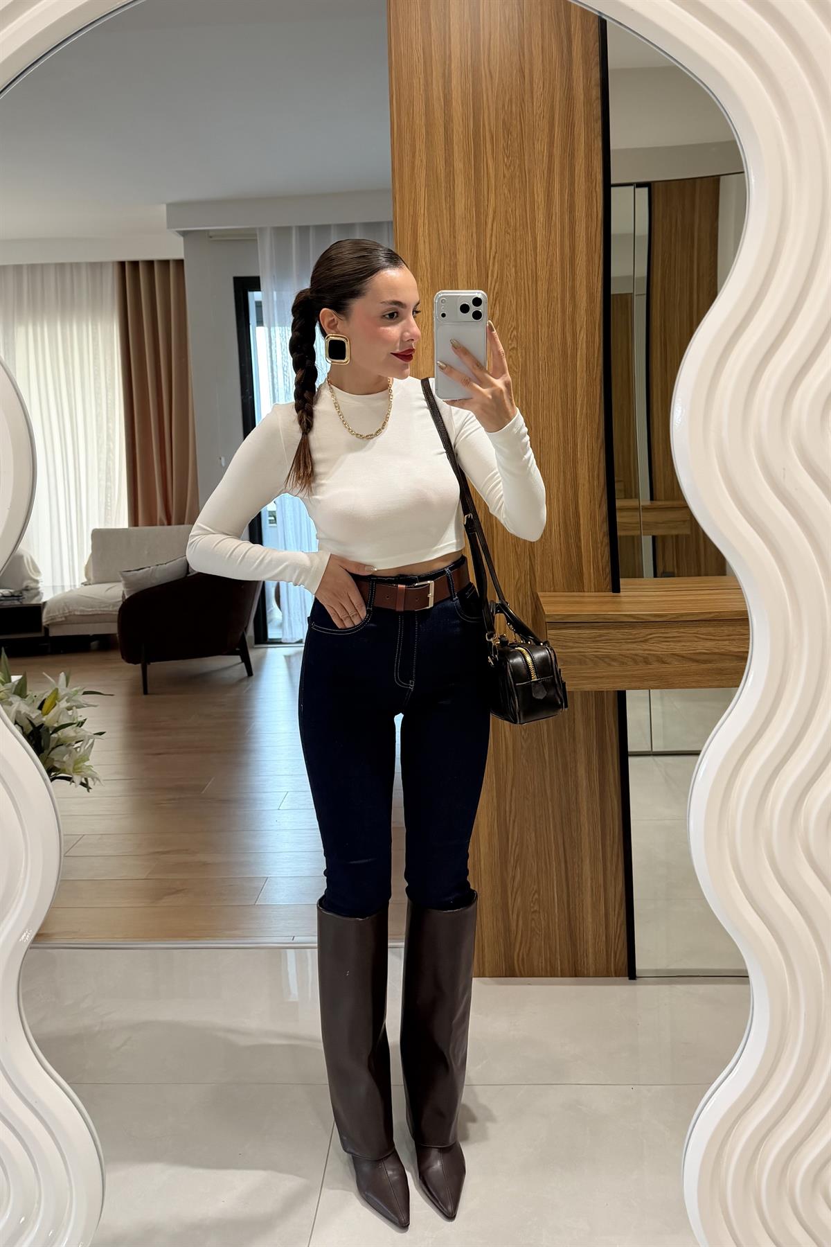 Elwin Darkblue Skinny Jean