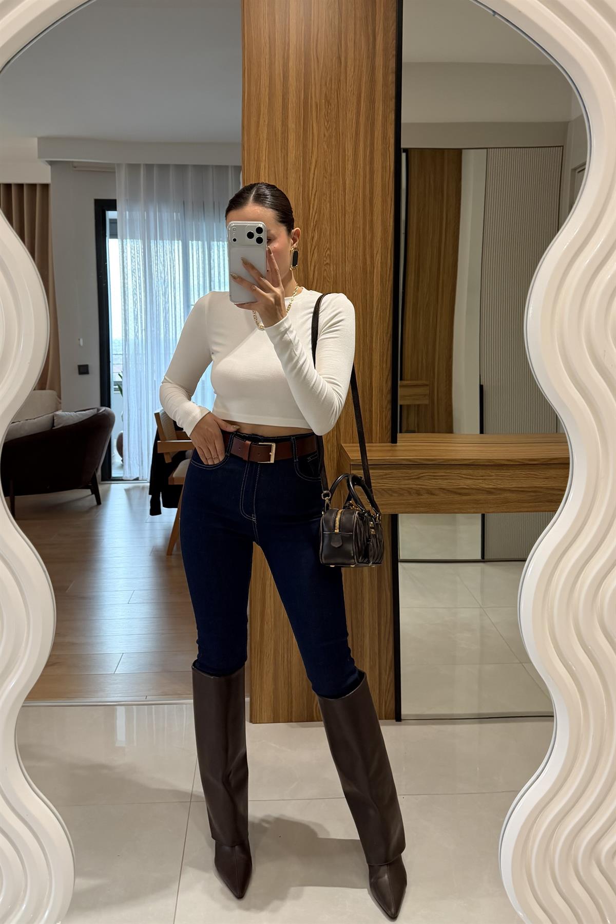 Elwin Darkblue Skinny Jean