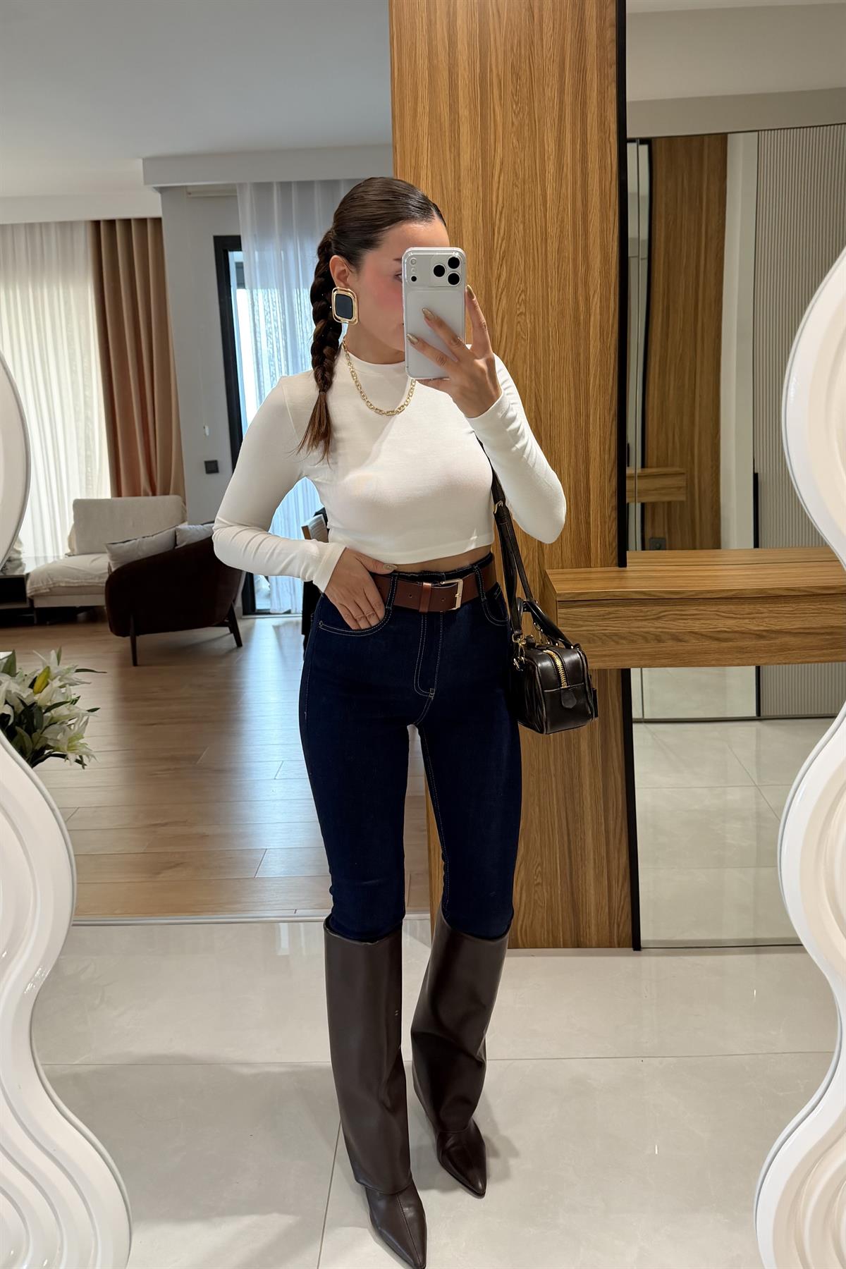 Elwin Darkblue Skinny Jean