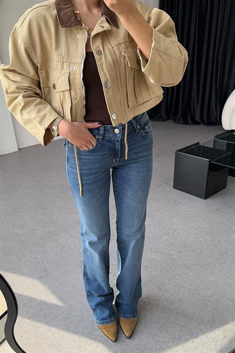 Floor Midblue İspanyol Jean