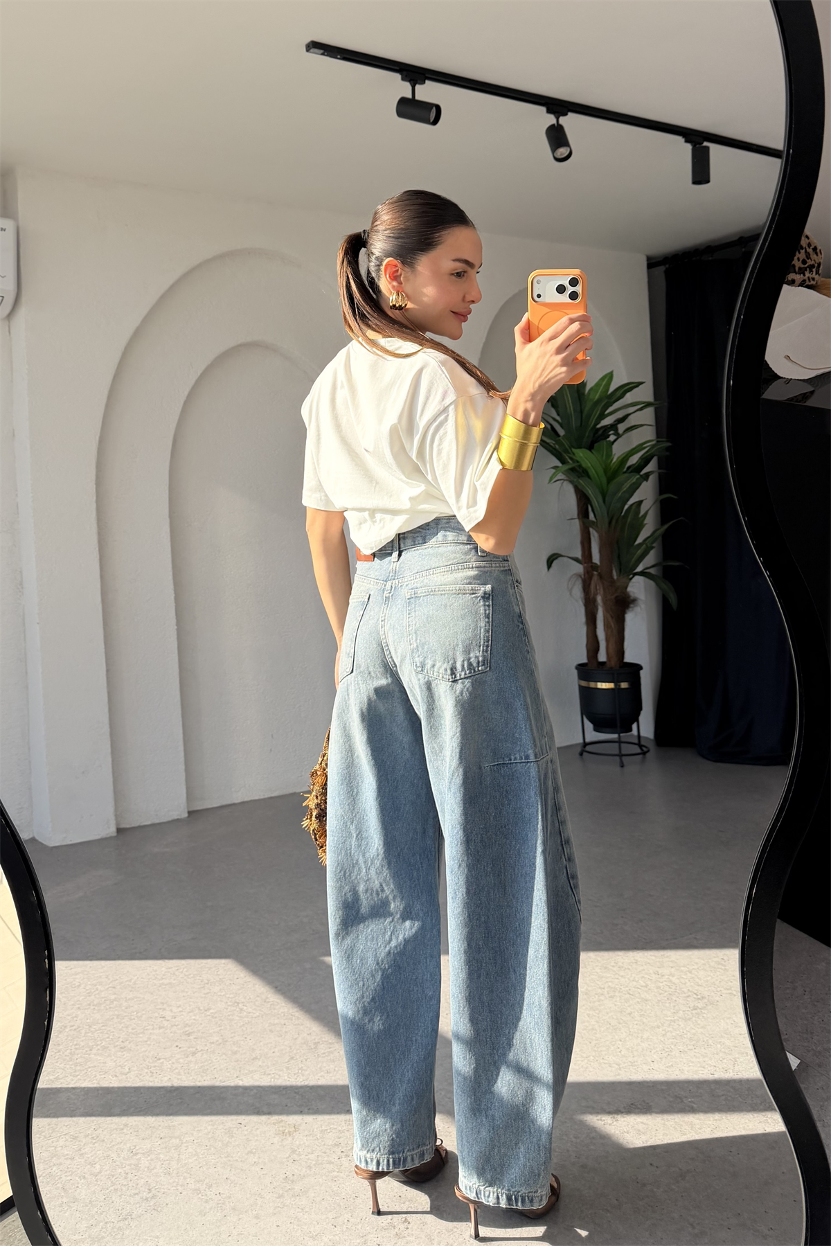 Forel Midblue Baggy Jean