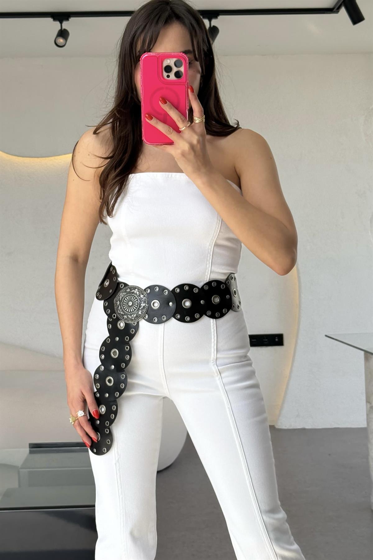 Frodo Beyaz Straplez Tulum 