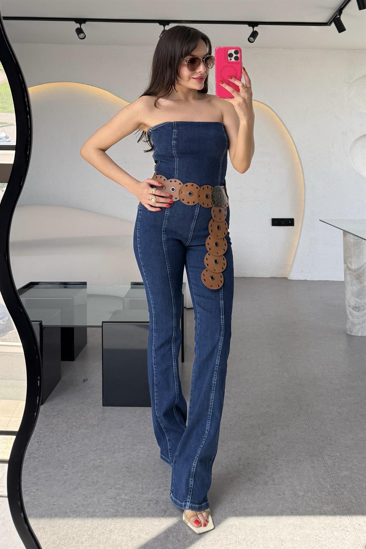 Frodo Denim Straplez Tulum 