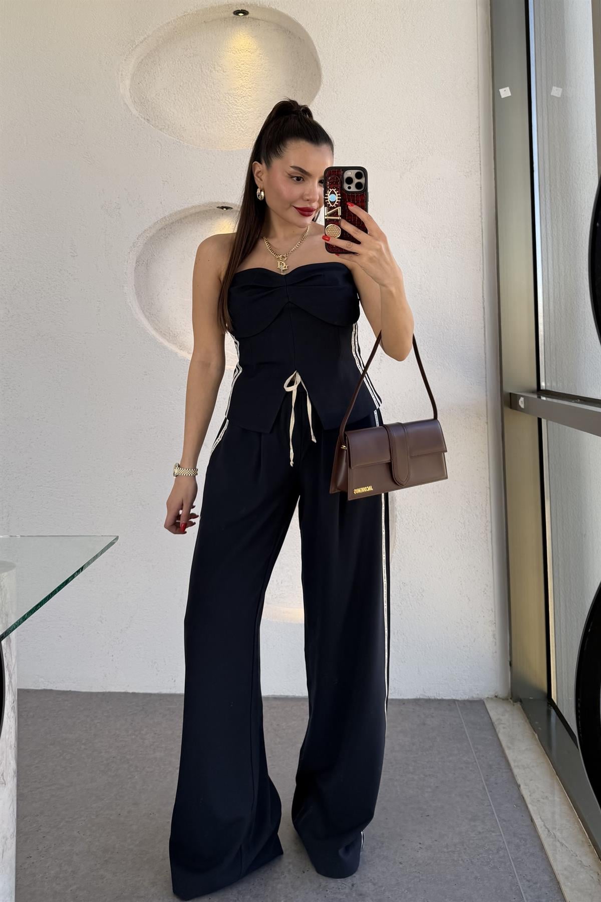 Girls Power Bel Detaylı Pantolon