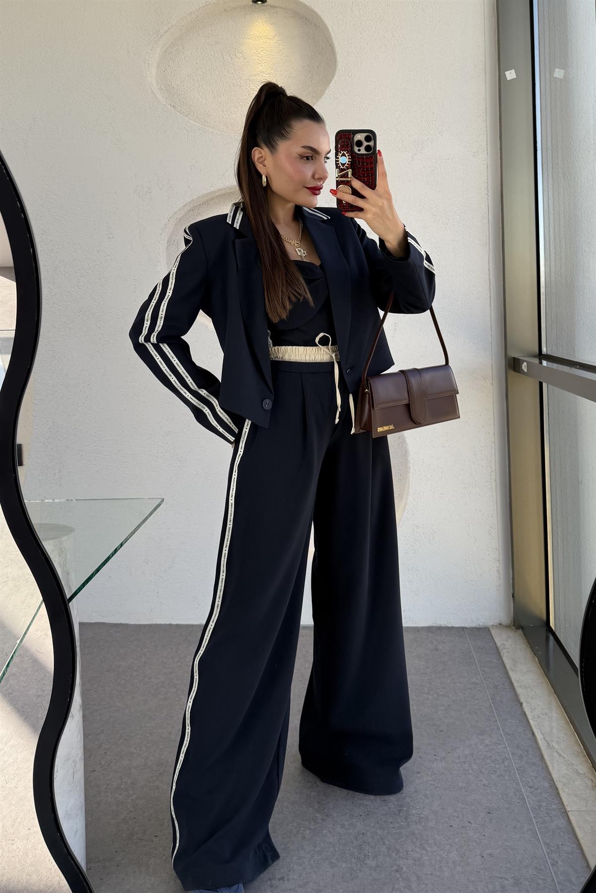 Girls Power Bel Detaylı Pantolon