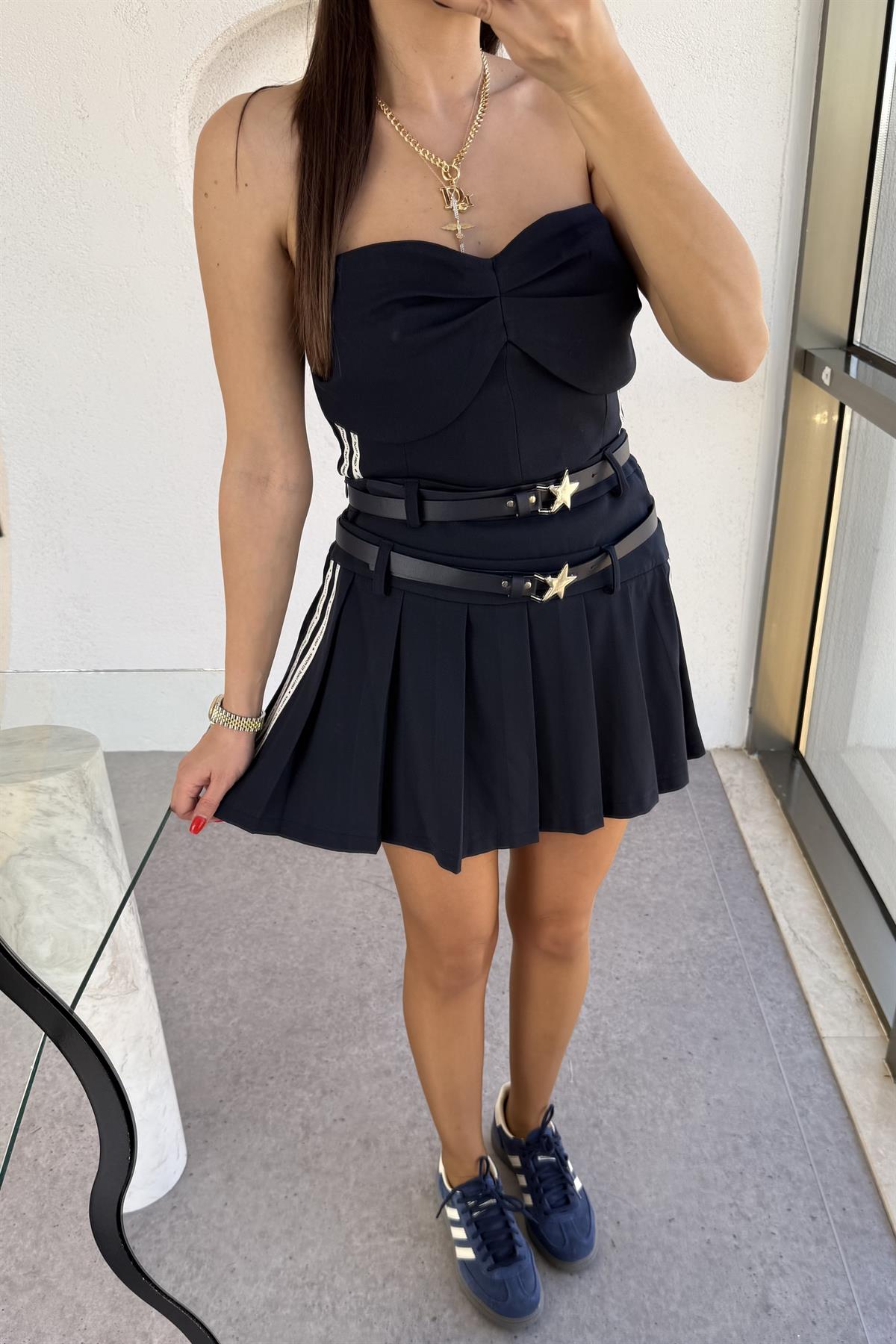 Girls Power Kalp Yaka Crop