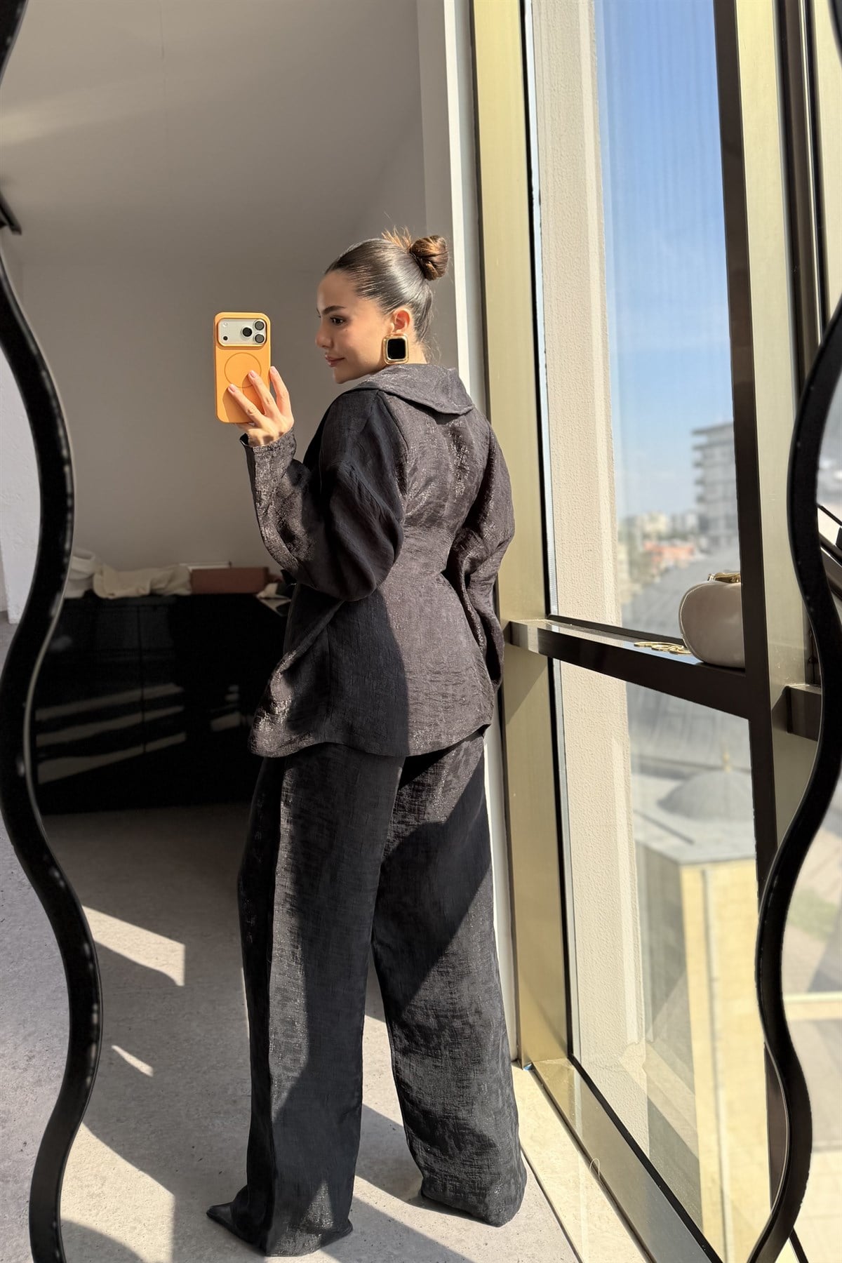 Godness Siyah Dokulu Premium Takım