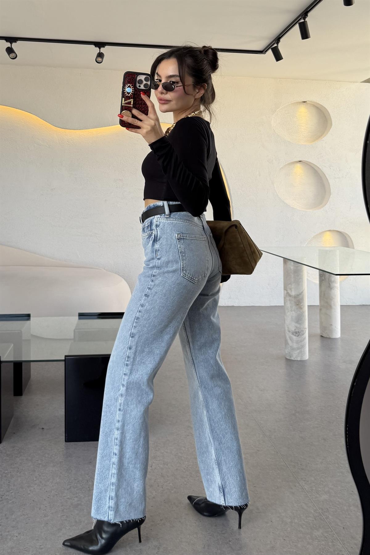 Gravita Kesikli Boru Paca Jean