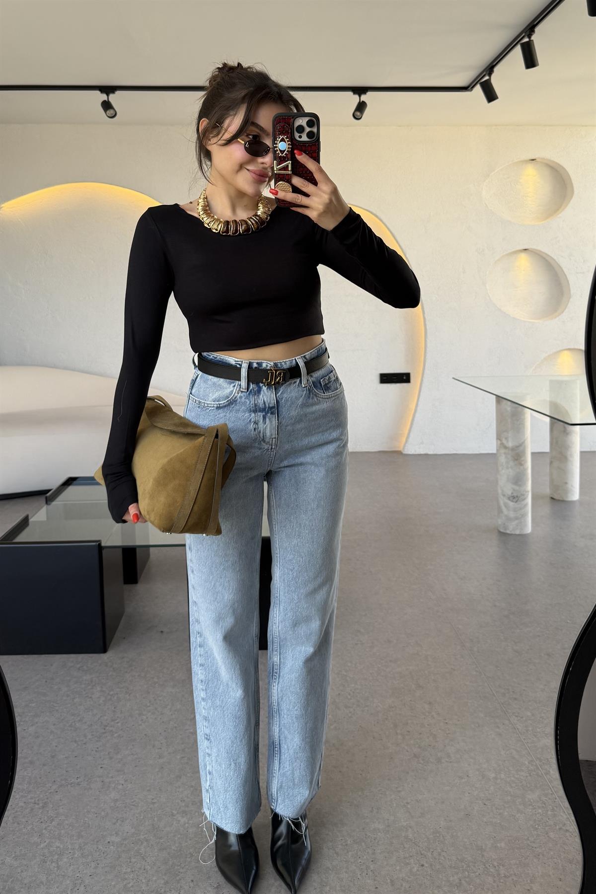 Gravita Kesikli Boru Paca Jean