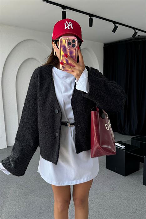 Gretchen Kırçıllı Siyah Pinterest Ceket