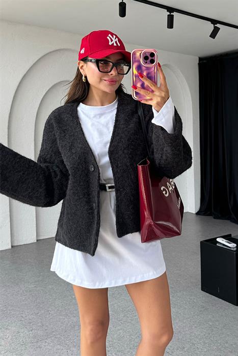 Gretchen Kırçıllı Siyah Pinterest Ceket