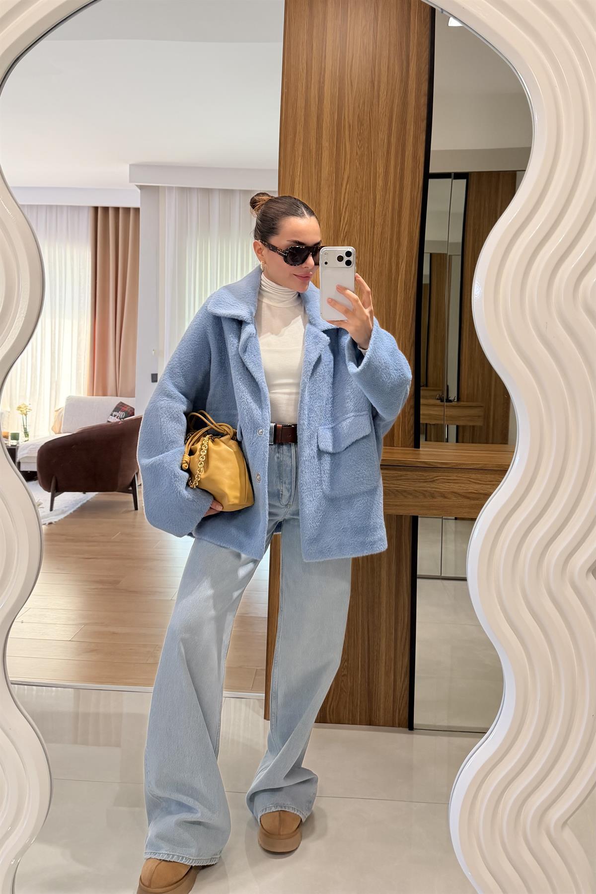 Harlow Lightblue Yüksek Bel Jean