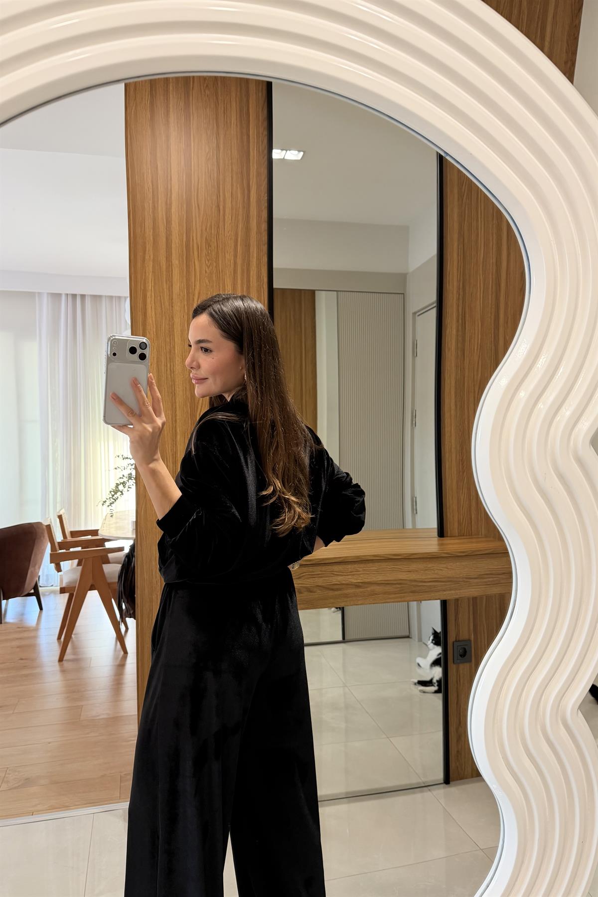 Hilary Kadife Ceket Pantolon Takım