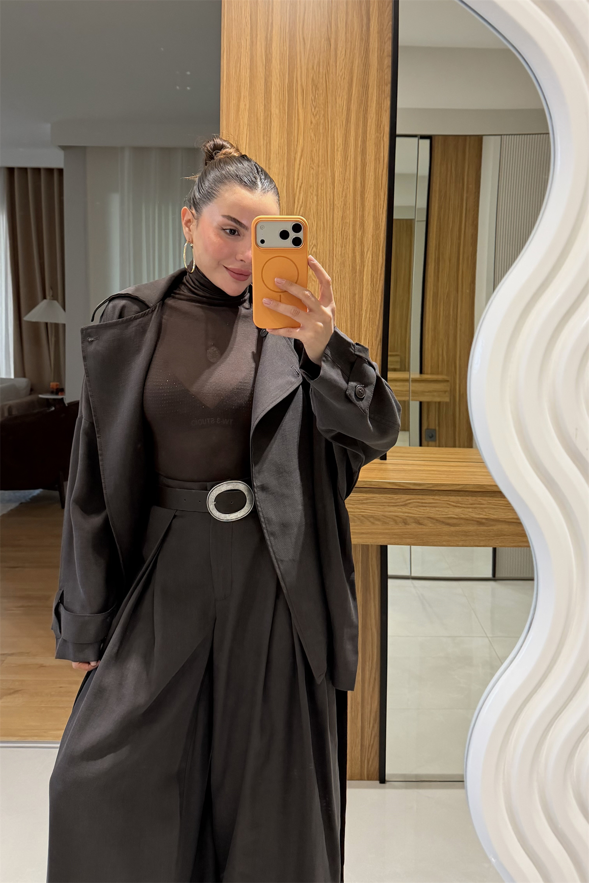 Holia Koyu Kahve Premium İkili Takım