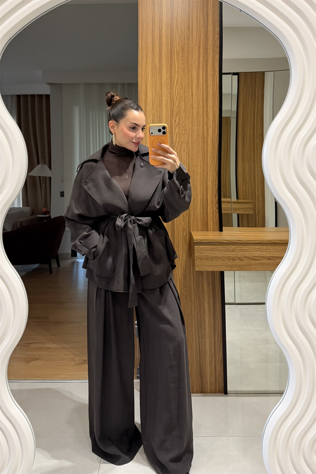 Holia Koyu Kahve Premium İkili Takım
