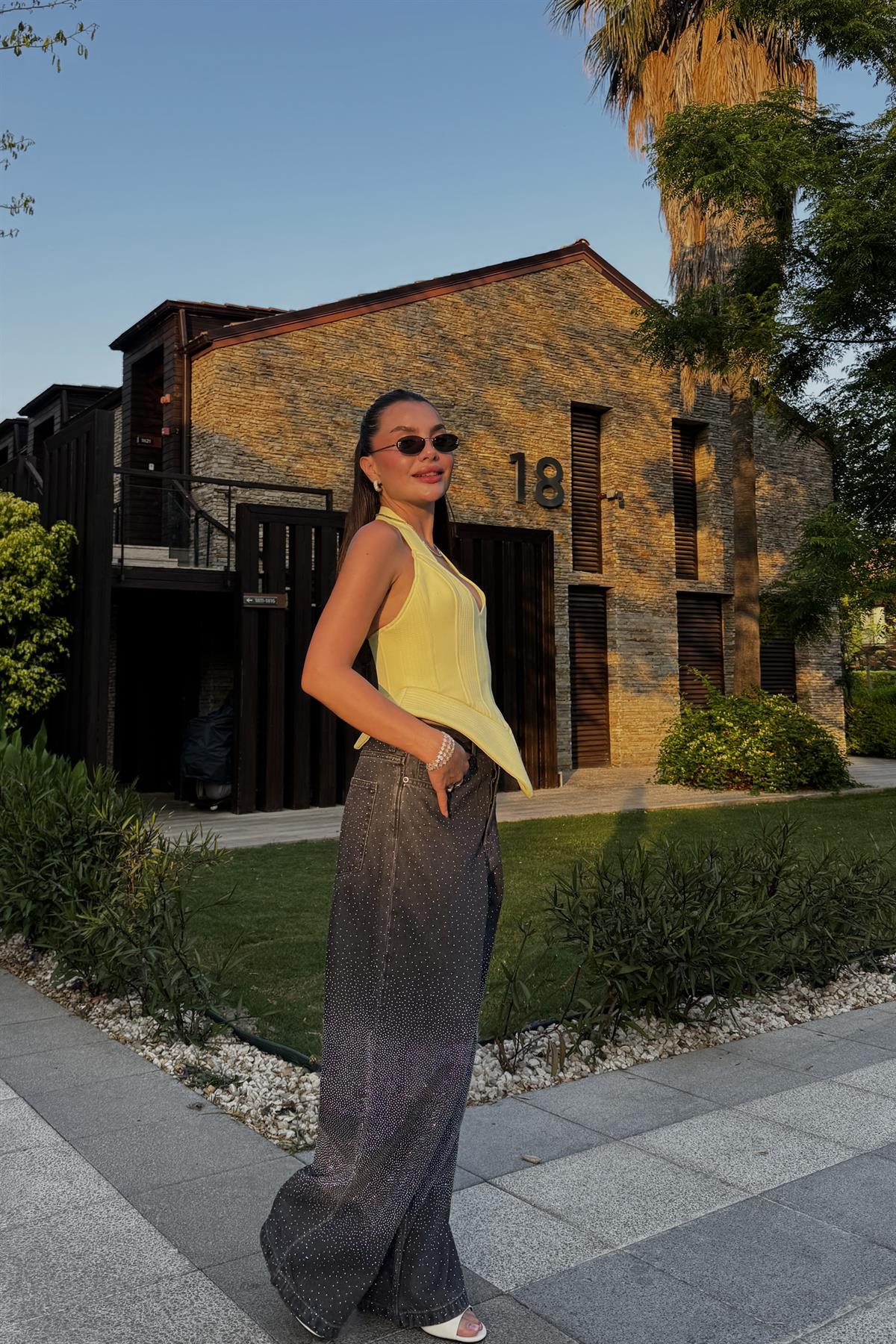 Howard Full Taşlı Premium Jean