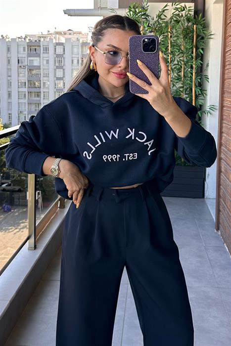 Jack Wılls Lacivert Sweat