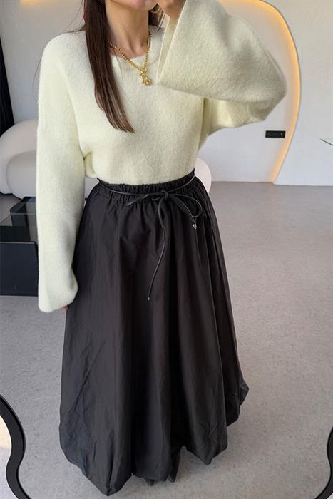 Janko Siyah Balon Etek 