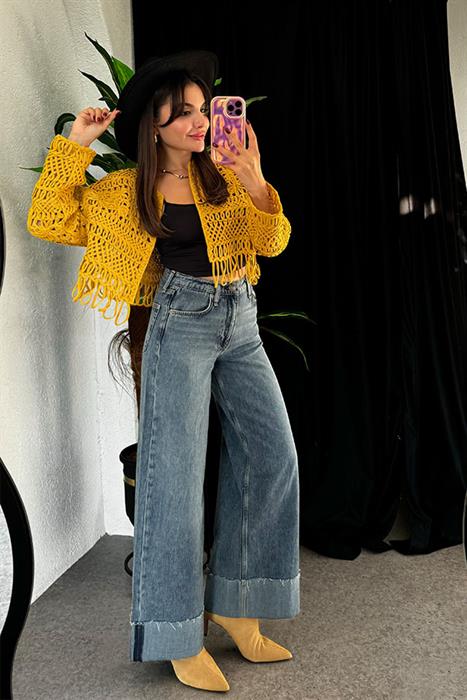 Janos Paçası Katlamalı RagBone Jean 