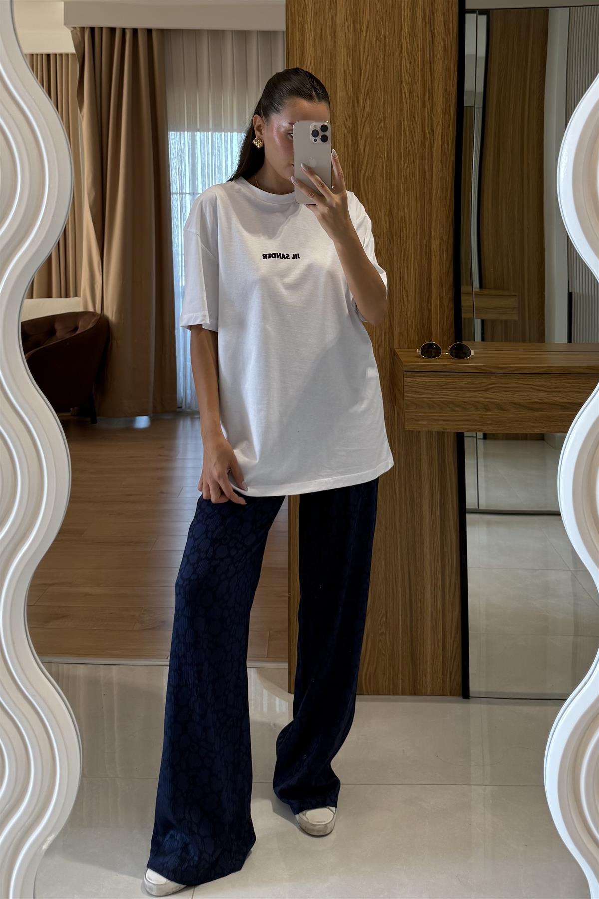 Jil Sander Beyaz Tshirt 