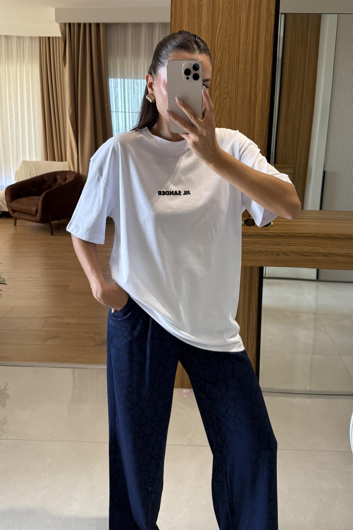 Jil Sander Beyaz Tshirt 