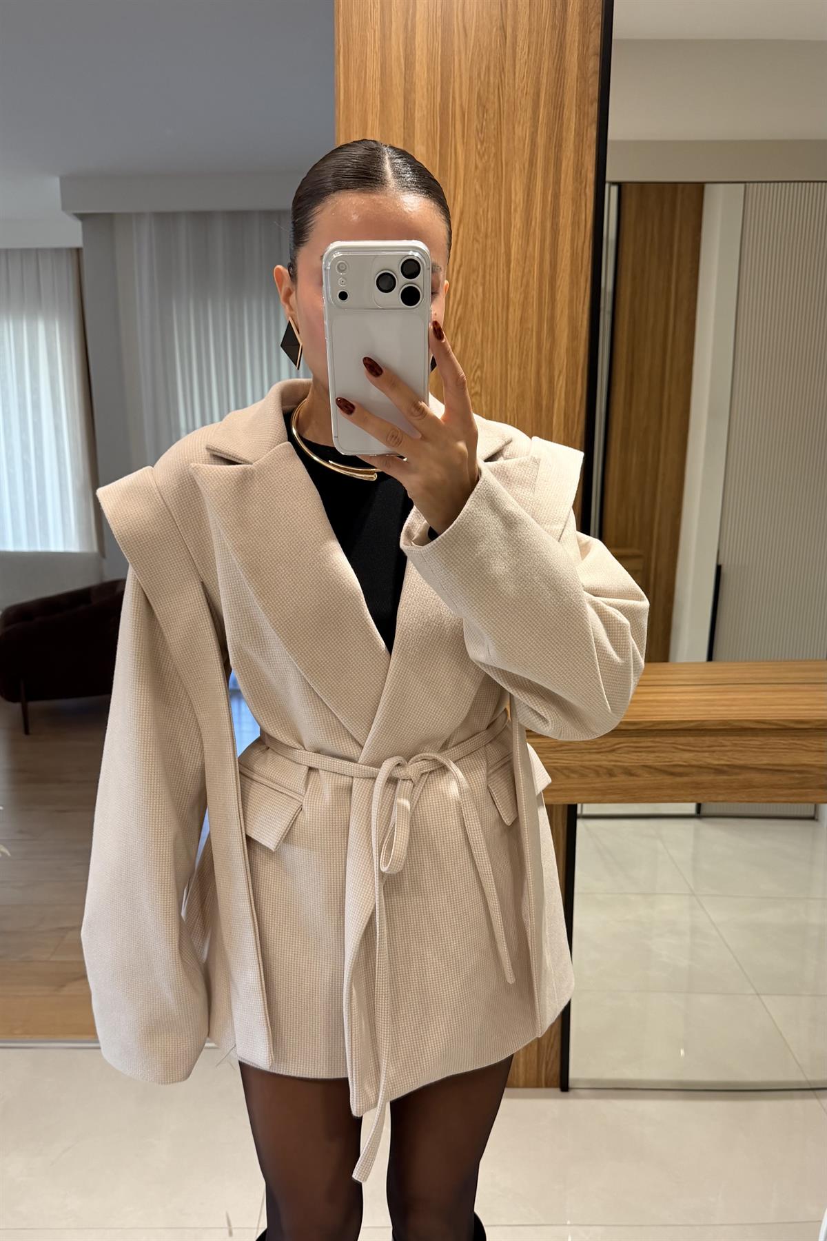 Joker Kaşe Tasarım Blazer Ceket