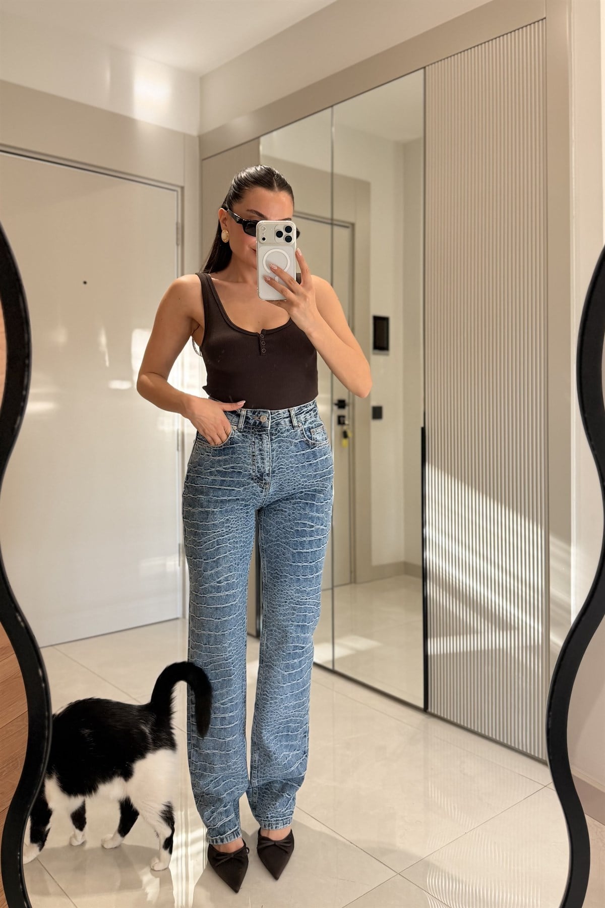 Jonas Acı Kahve Fitilli Dilvin Body