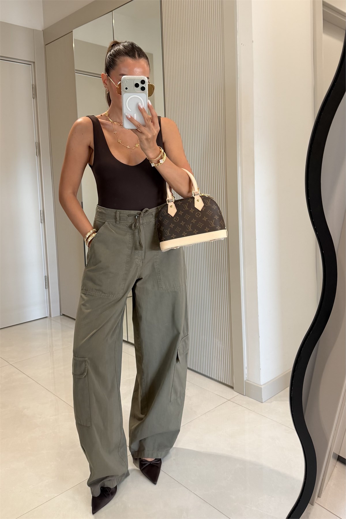 Kaila Haki Kargo Baggy Pantolon