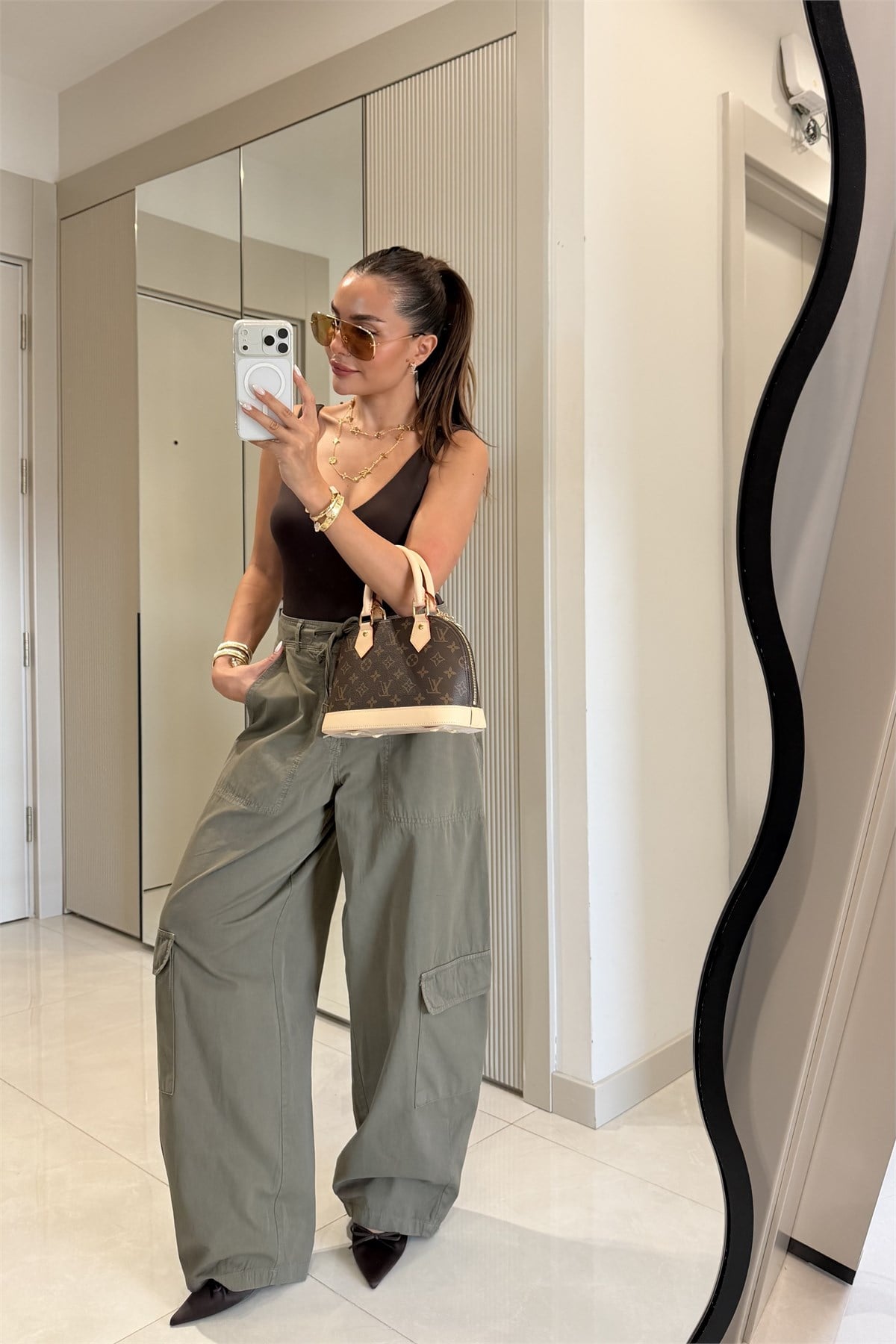 Kaila Haki Kargo Baggy Pantolon