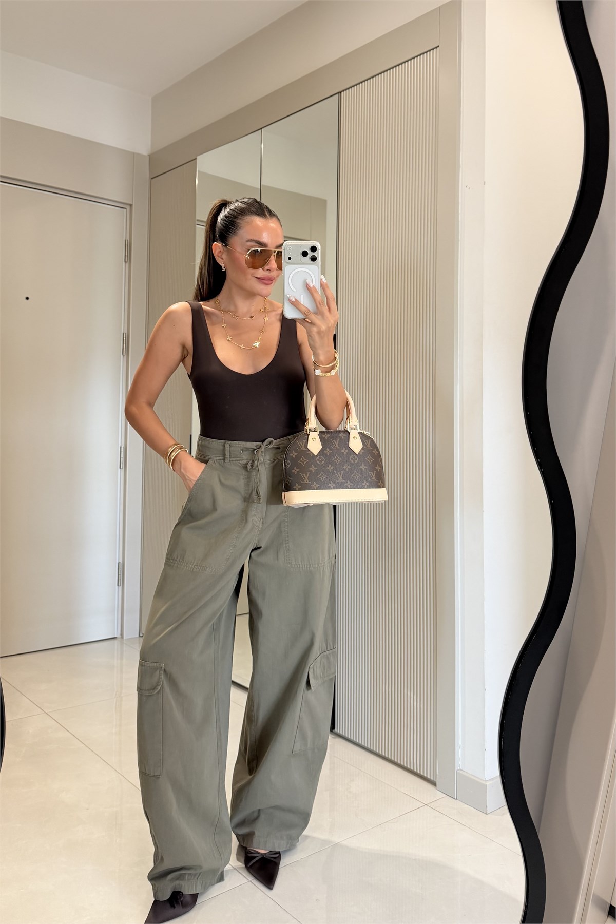 Kaila Haki Kargo Baggy Pantolon