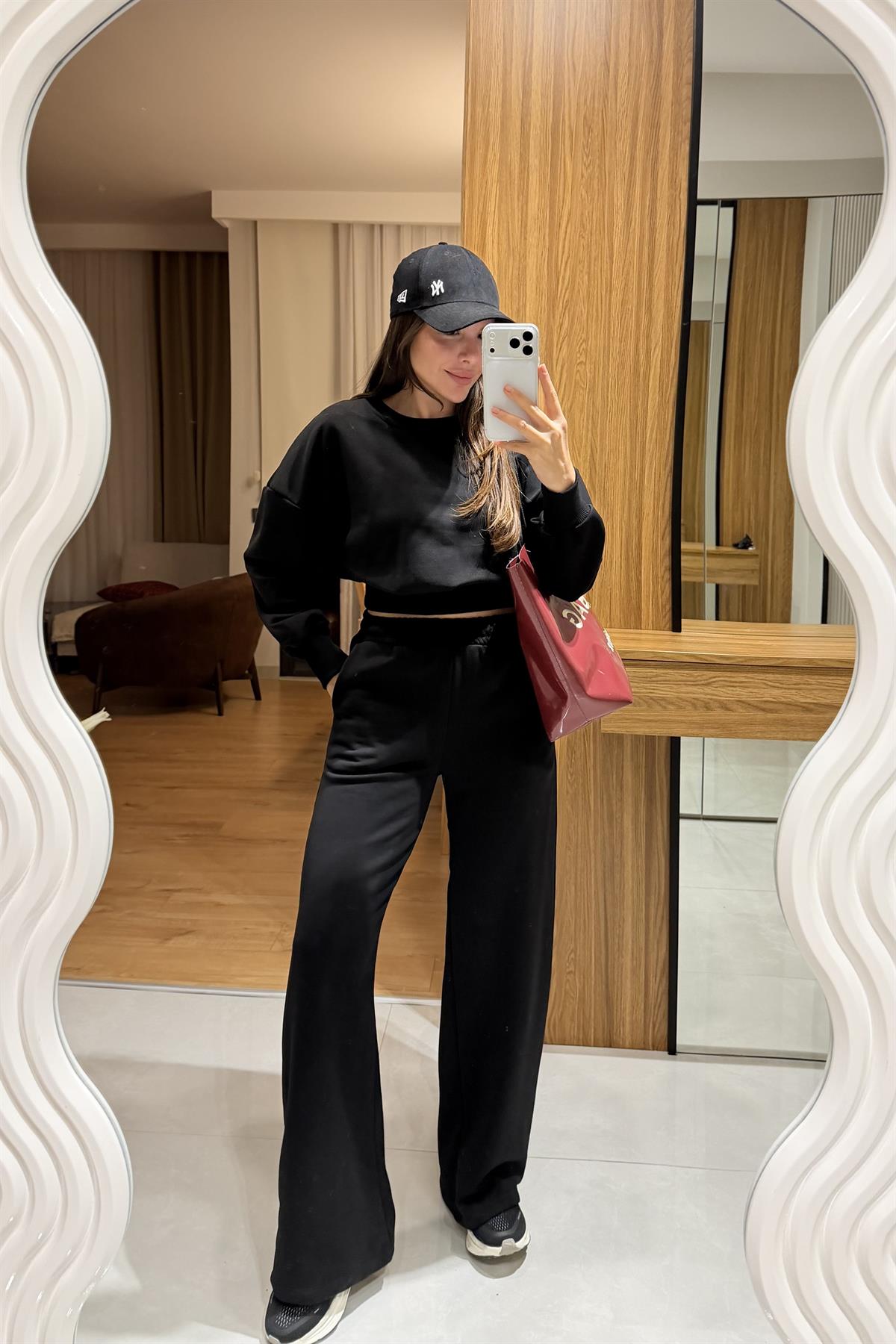 Kally Siyah Eşofman Takımı