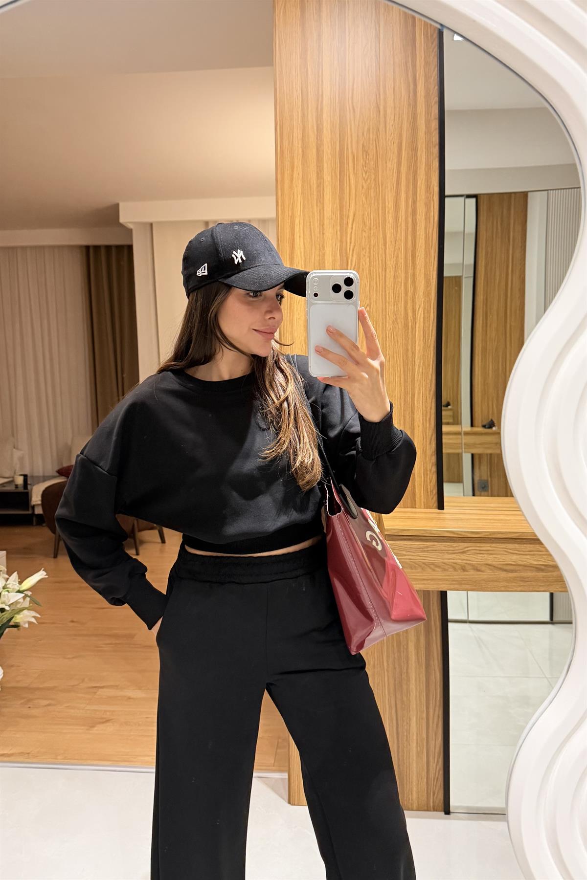 Kally Siyah Eşofman Takımı