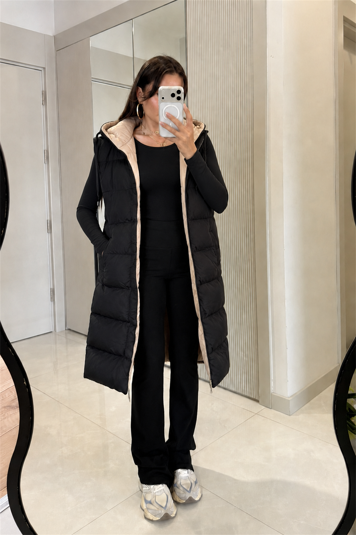 Krizia Çift Taraflı Şişme Mont 