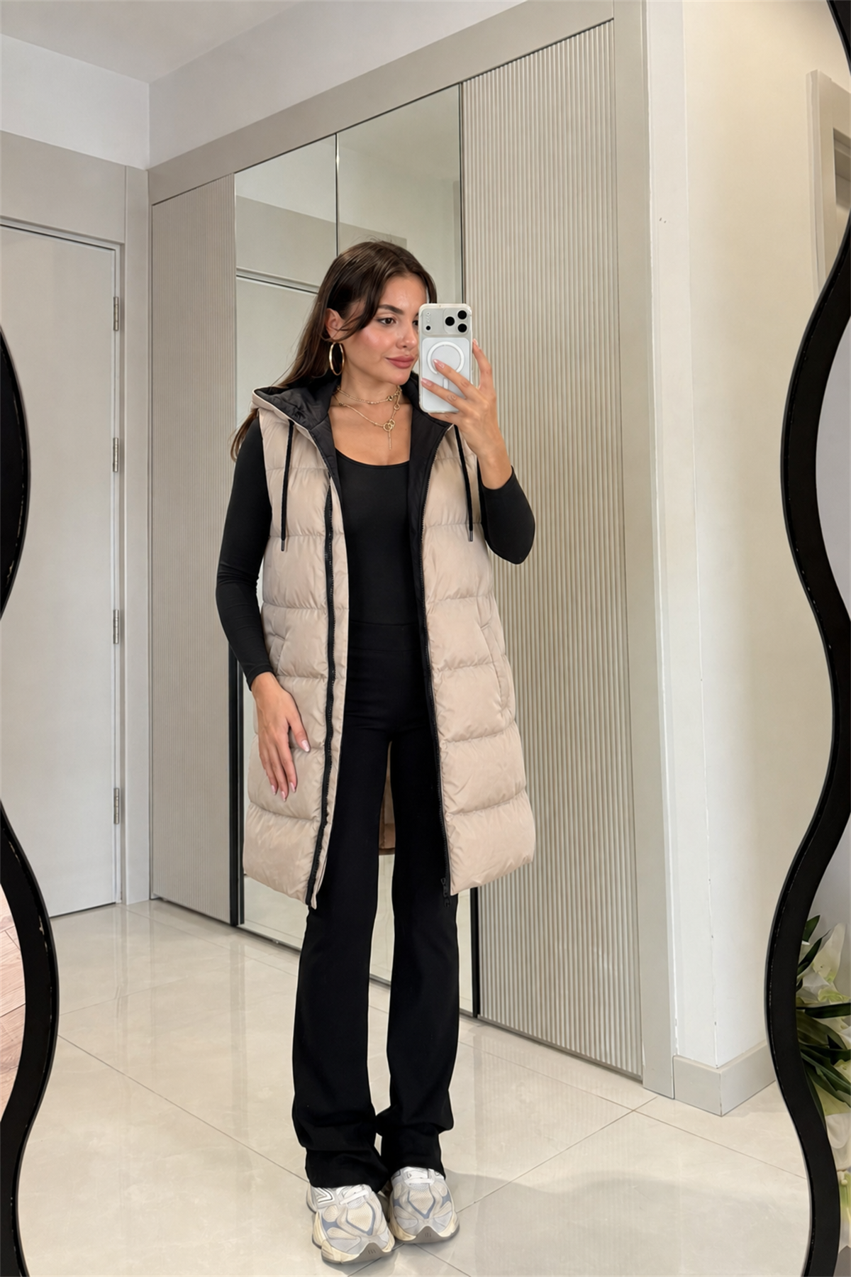 Krizia Çift Taraflı Şişme Mont 