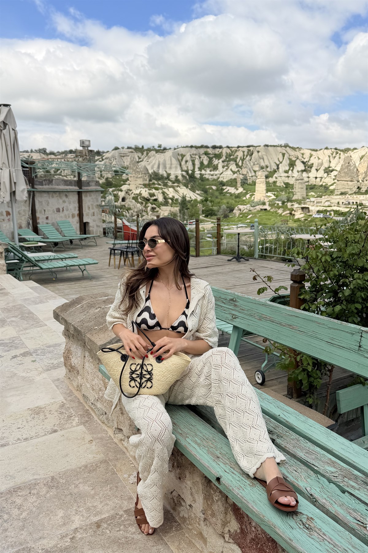 Laura Krem Triko İkili Takım