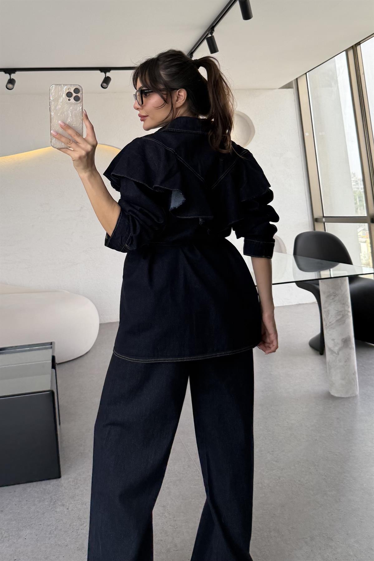 Lavia Kontras Dikişli Pantolon 