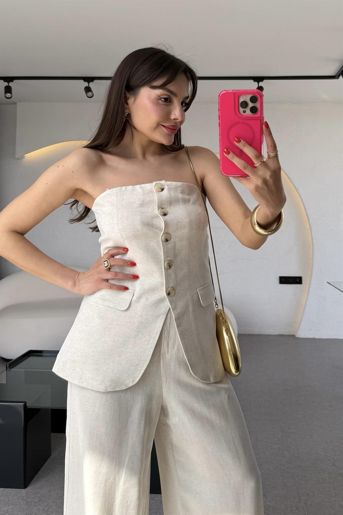 Legolas Keten Straplez Yelek