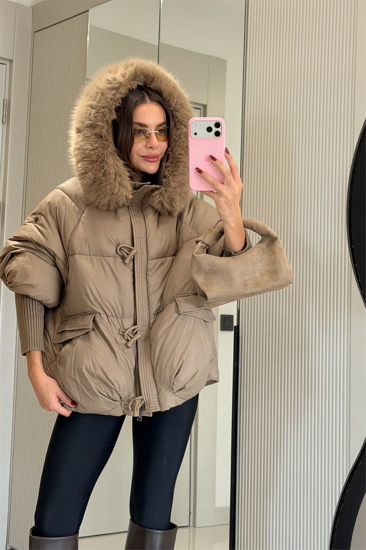 Leira Vizon Premium Lüks Şişme Mont