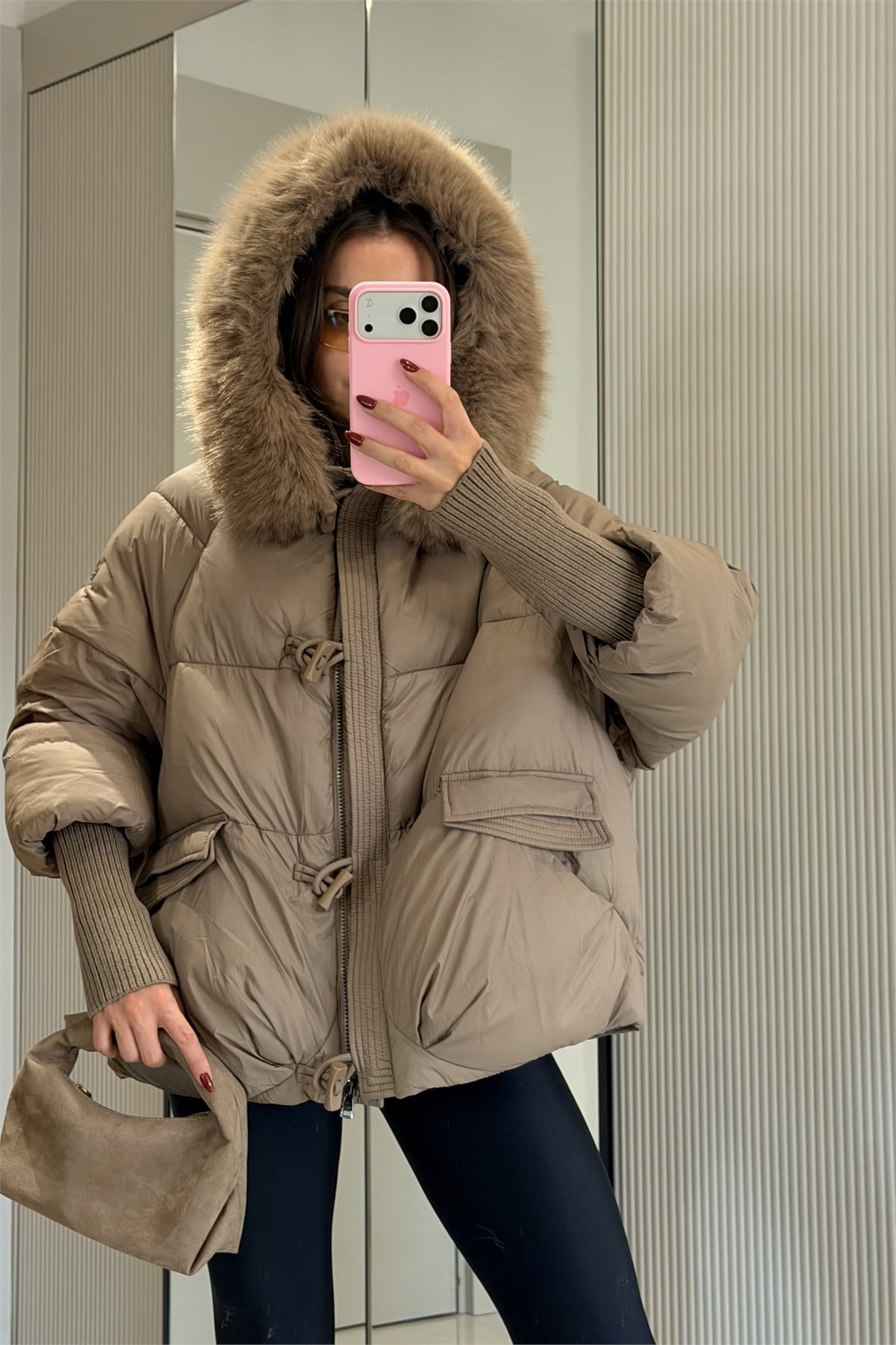 Leira Vizon Premium Lüks Şişme Mont