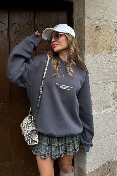 Lenissa Şardonlu Füme Sweat