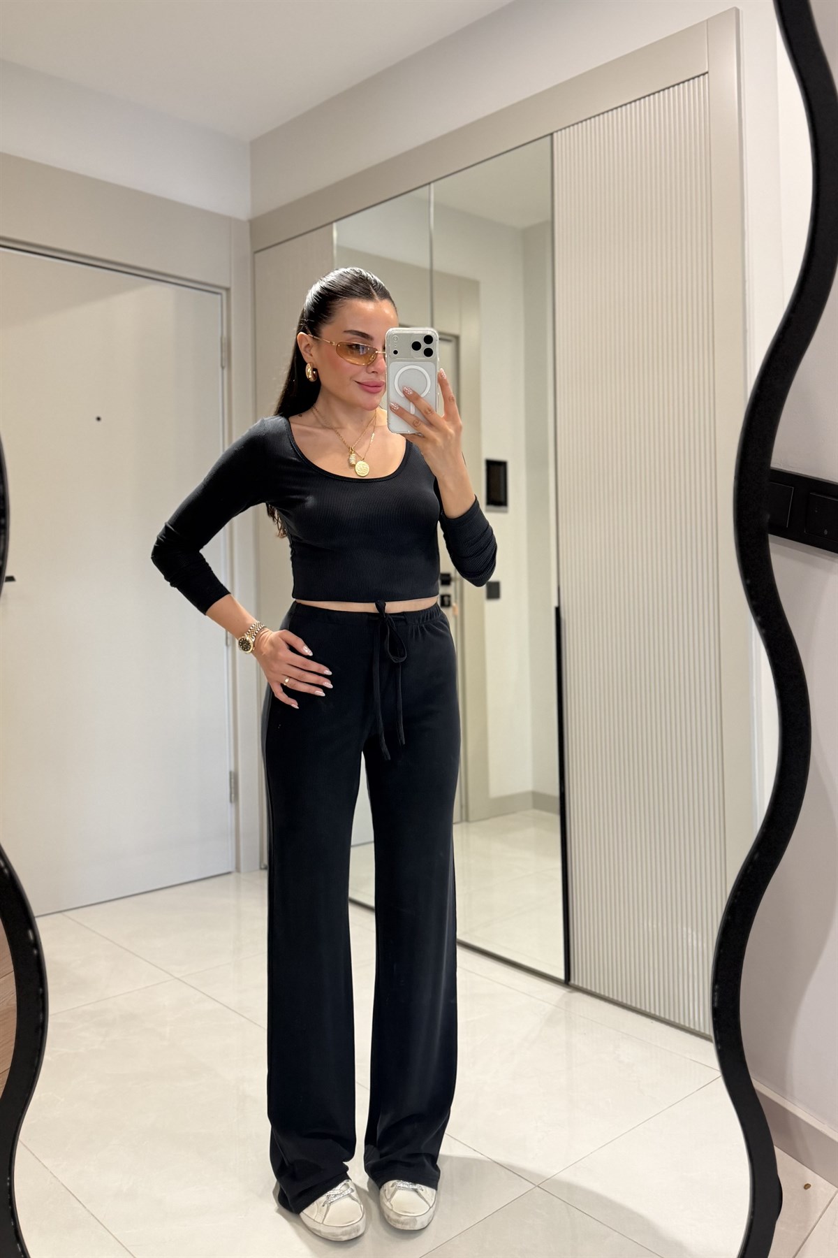 Liber Siyah Premium Kaşkorse Takım