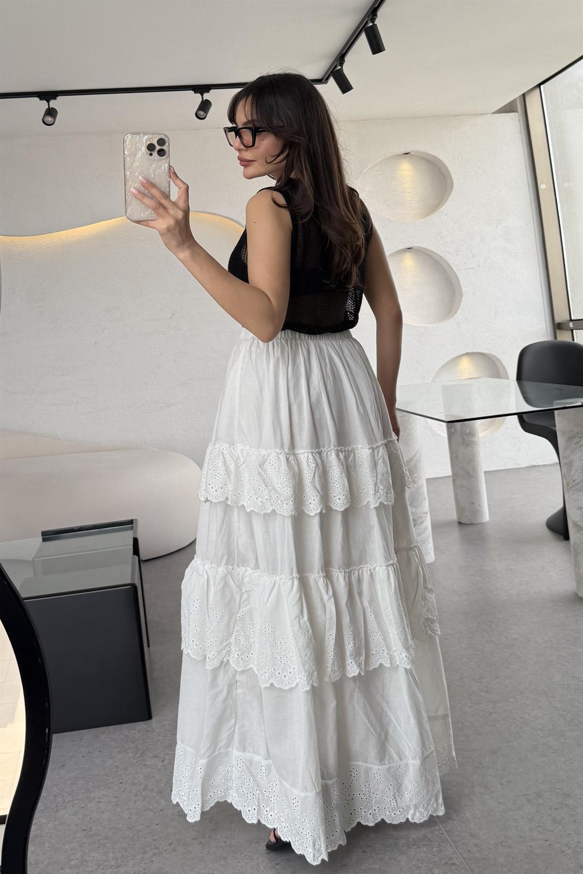 Liezen Astarlı Fisto Etek 