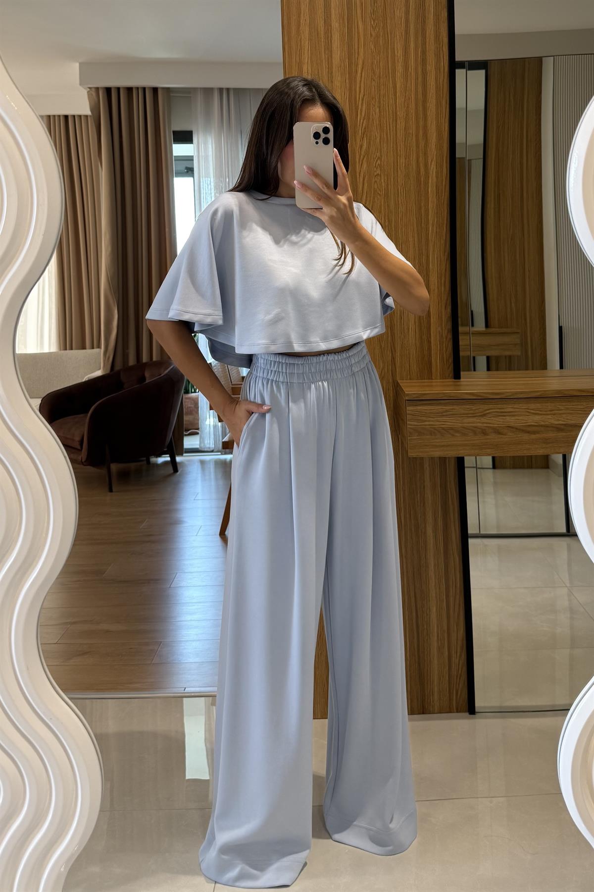 Linnea Mavi Panço Modal Takım