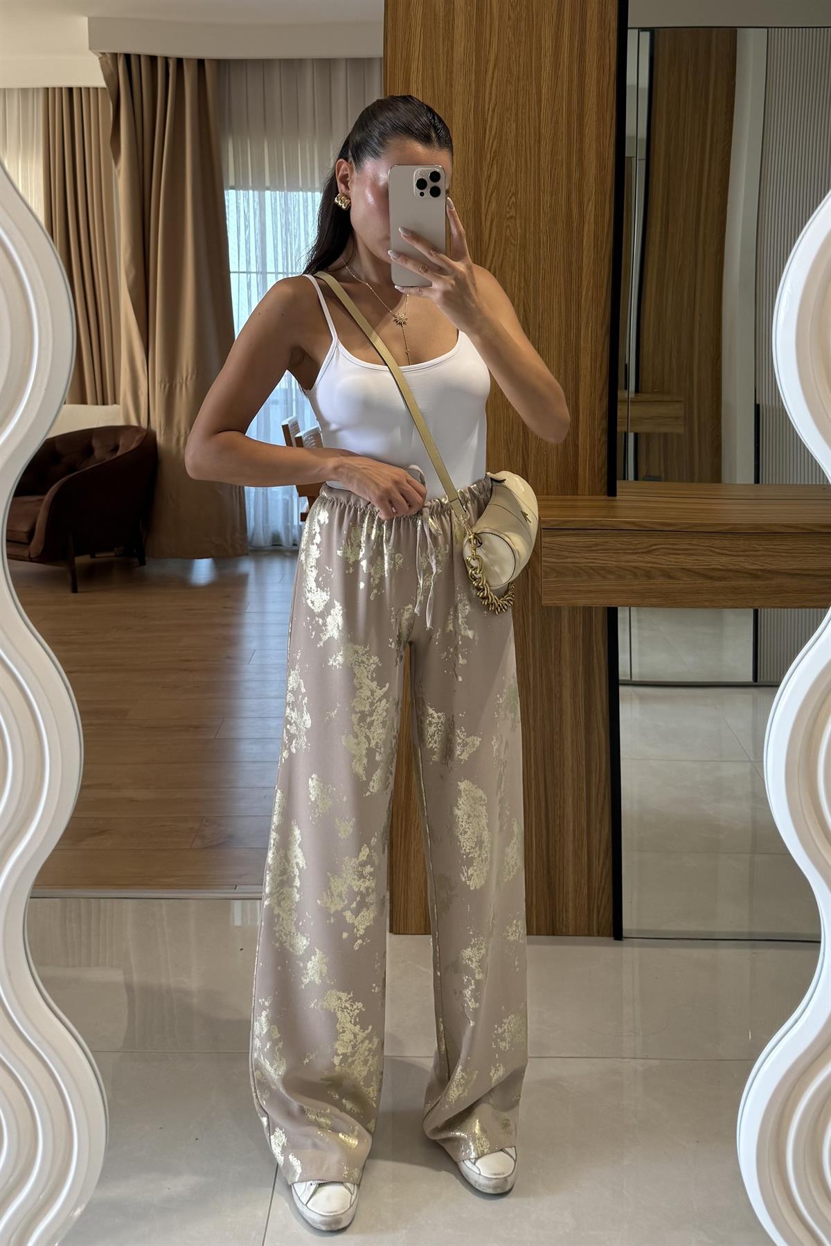 Littiman Gold Jakarlı Pantolon