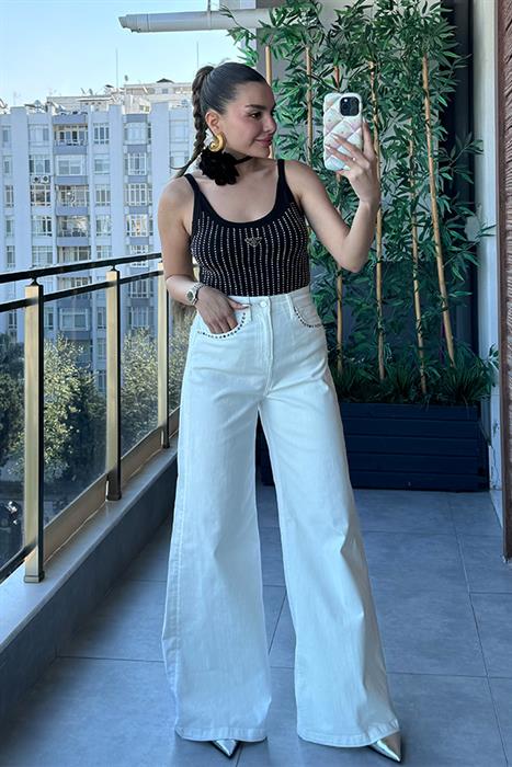 Lıu-Jo Cebi Taşlı Tasarım Jean